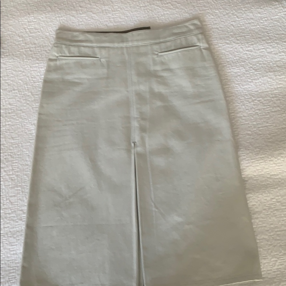 STELLA MCCARTNEY A-line luxury denim skirt